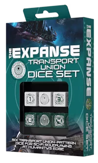 The Expanse RPG: Transport Union Dice Set